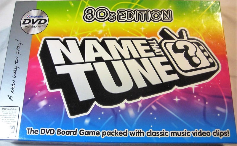Imagination Name That Tune DVD Board Game - 80s Edition by - Image 1